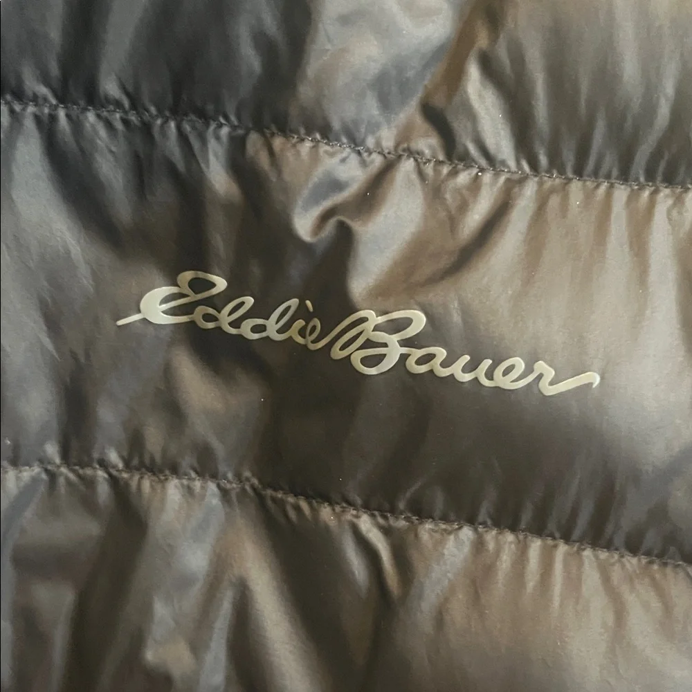 Eddie Bauer Men's Black Down Puffer Jacket